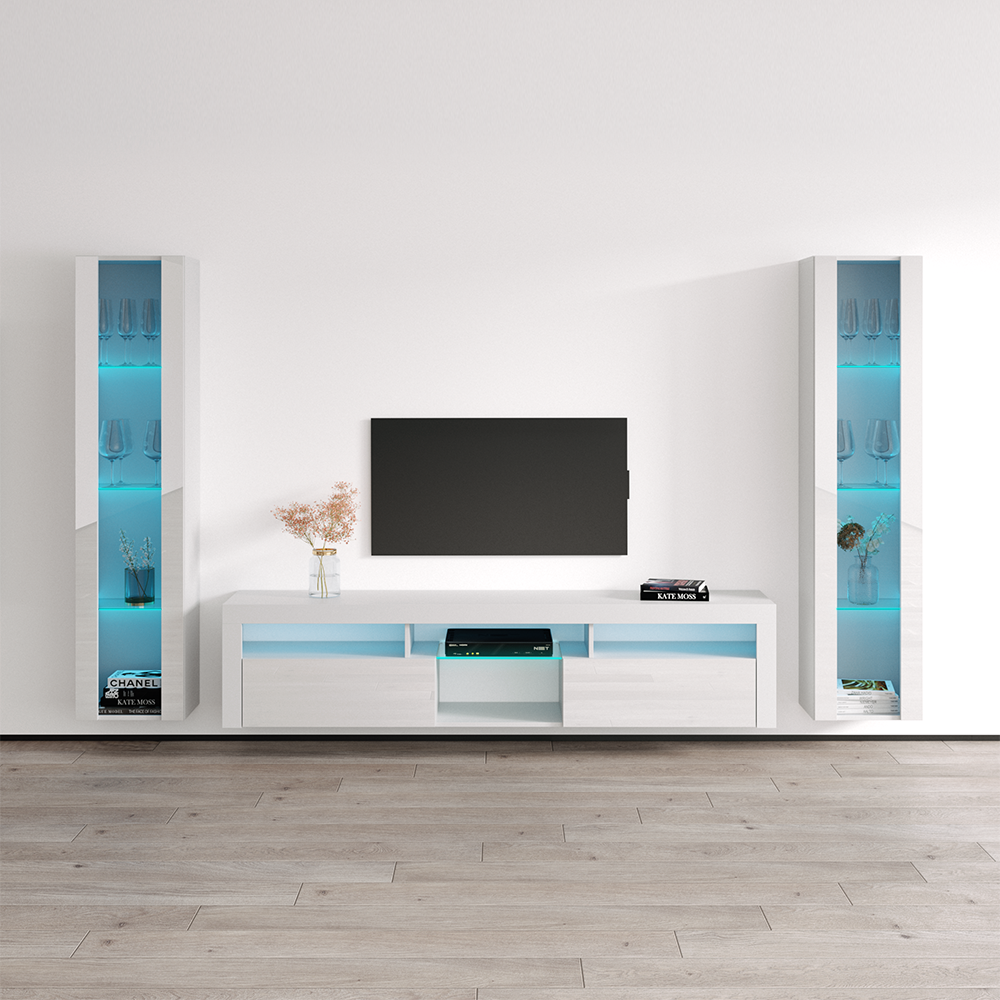 Bari 200 Floating Entertainment Center - Meble Furniture
