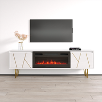 Haifa BL-EF Fireplace TV Stand - Meble Furniture