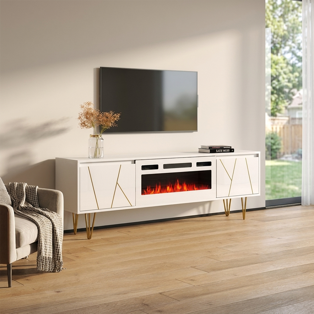 Haifa WH-EF Fireplace TV Stand