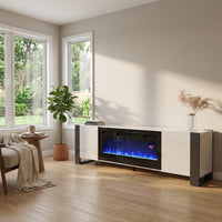 Woody BL-EF Fireplace TV Stand