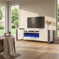 Woody WH-EF Fireplace TV Stand