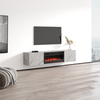 Baja BL-EF Floating Fireplace TV Stand - Meble Furniture