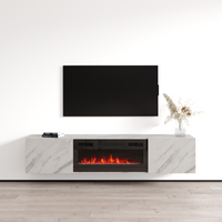 Baja BL-EF Floating Fireplace TV Stand - Meble Furniture