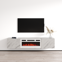 Baja WH-EF Floating Fireplace TV Stand - Meble Furniture