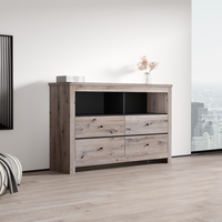 Kansas 4S Wide TV Stand - Meble Furniture