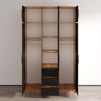 Bali Lux 3D Wardrobe with Extension