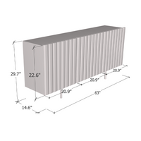 Pilar 03 Sideboard - Meble Furniture