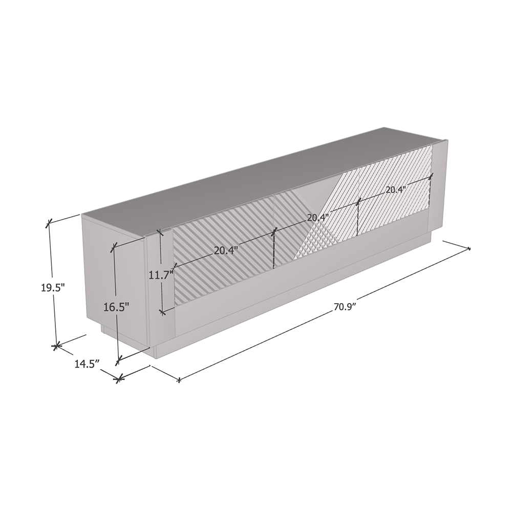 Passion 01 TV Stand - Meble Furniture