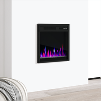 20" Electric Fireplace Heater - Meble Furniture