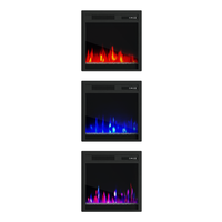 20" Electric Fireplace Heater - Meble Furniture