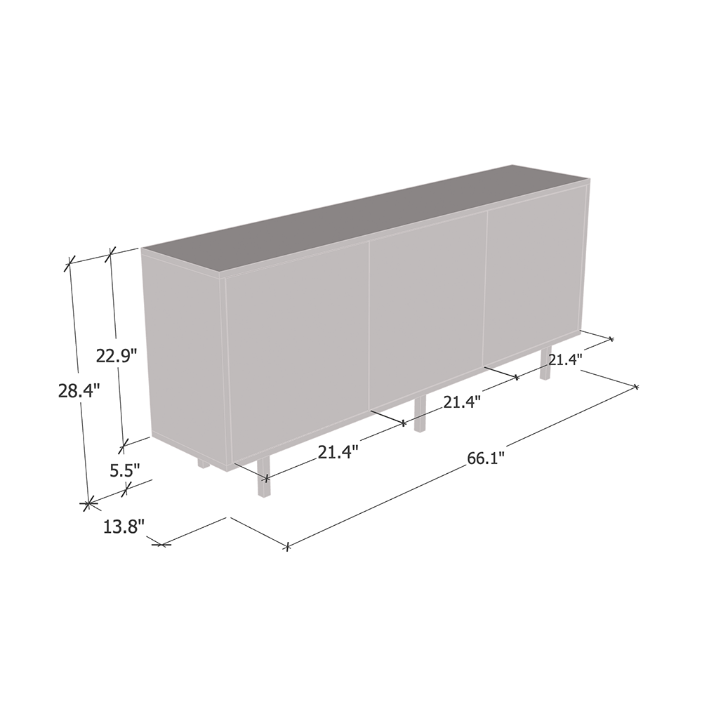 Apollo 3D Sideboard - Meble Furniture