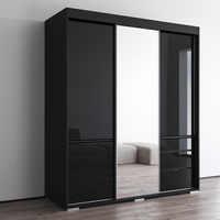 Monaco 3D Wardrobe with Mirror - Meble Furniture