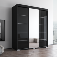 Aria 3D Wardrobe with Mirror - Meble Furniture