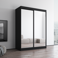 Aria 2D Wardrobe with All Mirror - Meble Furniture