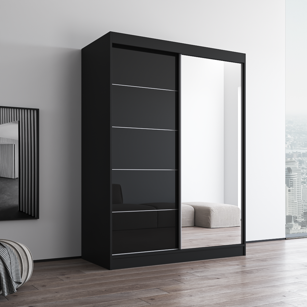 Aria 2D Wardrobe with Mirror - Meble Furniture