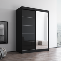 Aria 2D Wardrobe with Mirror - Meble Furniture