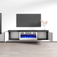 Knoxville WH-EF Floating Fireplace TV Stand - Meble Furniture