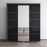 Aria 3D Wardrobe with Mirror - Meble Furniture