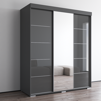 Aria 3D Wardrobe with Mirror - Meble Furniture