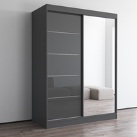 Aria 2D Wardrobe with Mirror - Meble Furniture