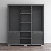 Monaco 3D Wardrobe with Mirror - Meble Furniture