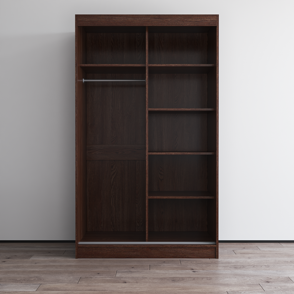 Aria 2D Wardrobe with All Mirror - Meble Furniture