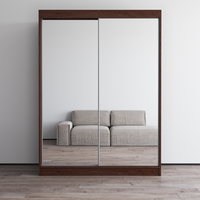 Aria 2D Wardrobe with All Mirror - Meble Furniture