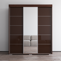 Aria 3D Wardrobe with Mirror - Meble Furniture