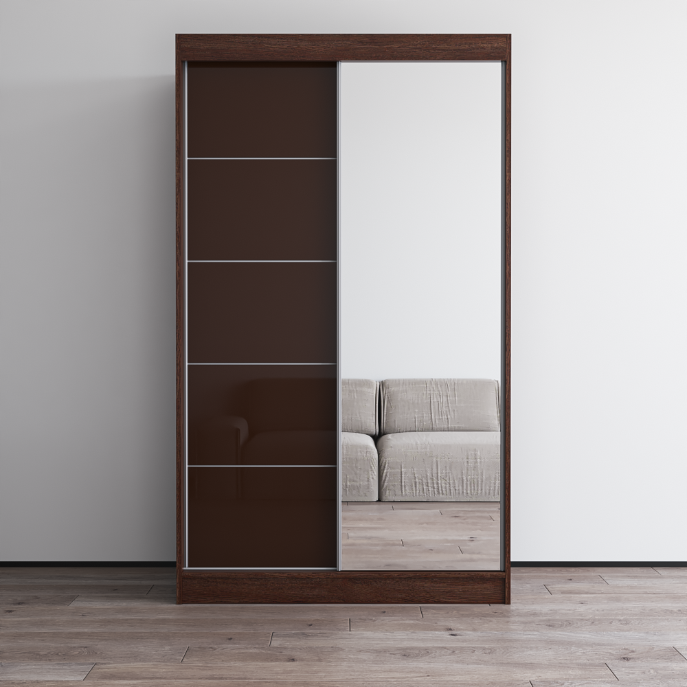 Aria 2D Wardrobe with Mirror - Meble Furniture