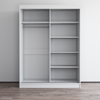 Aria 2D Wardrobe with Mirror - Meble Furniture