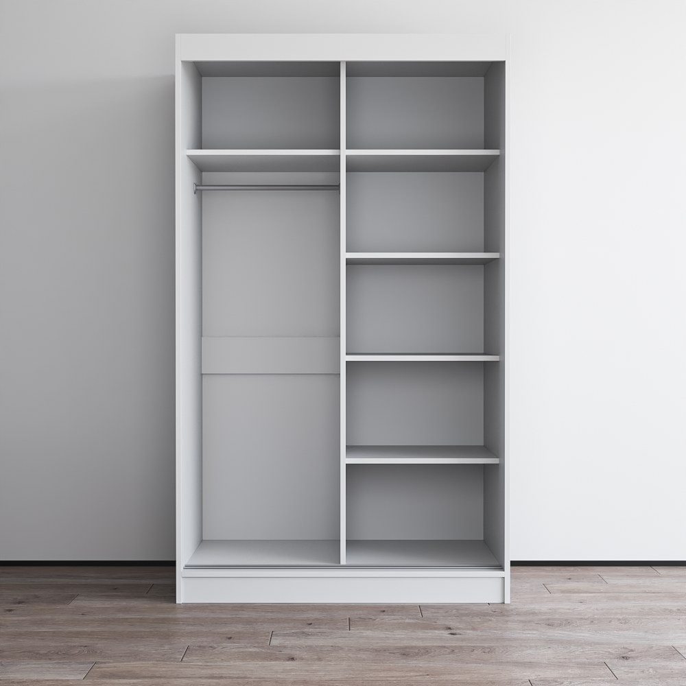 Aria 2D Wardrobe with Mirror - Meble Furniture