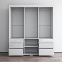 Monaco 3D Wardrobe with Mirror - Meble Furniture