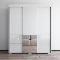 Aria 3D Wardrobe with Mirror - Meble Furniture