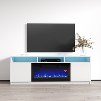 Reno BL05 Fireplace TV Stand - Meble Furniture