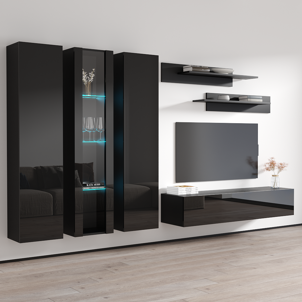 Fly C 30TV Floating Entertainment Center - Meble Furniture