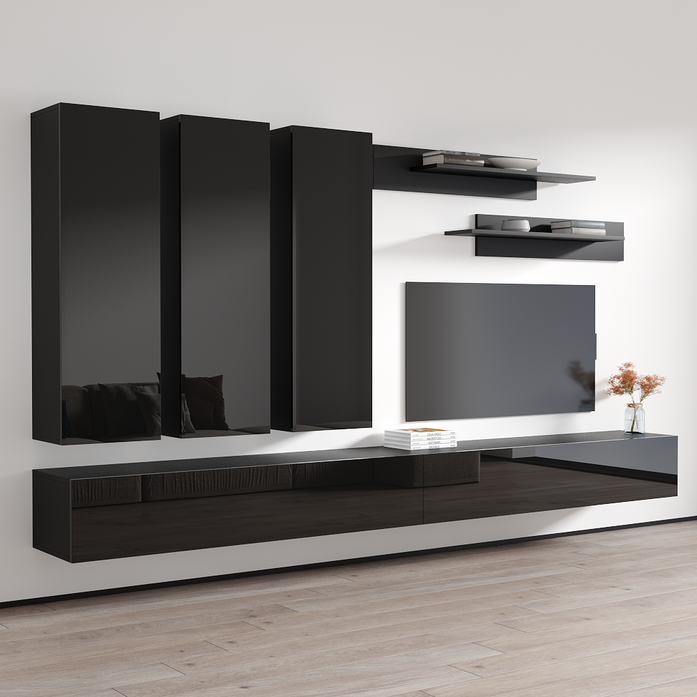 Fly E 30TV Floating Entertainment Center - Meble Furniture