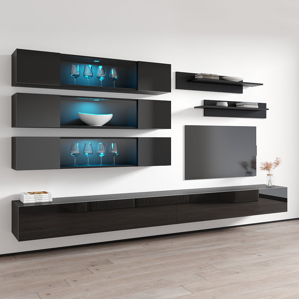 Fly J 30TV Floating Entertainment Center - Meble Furniture