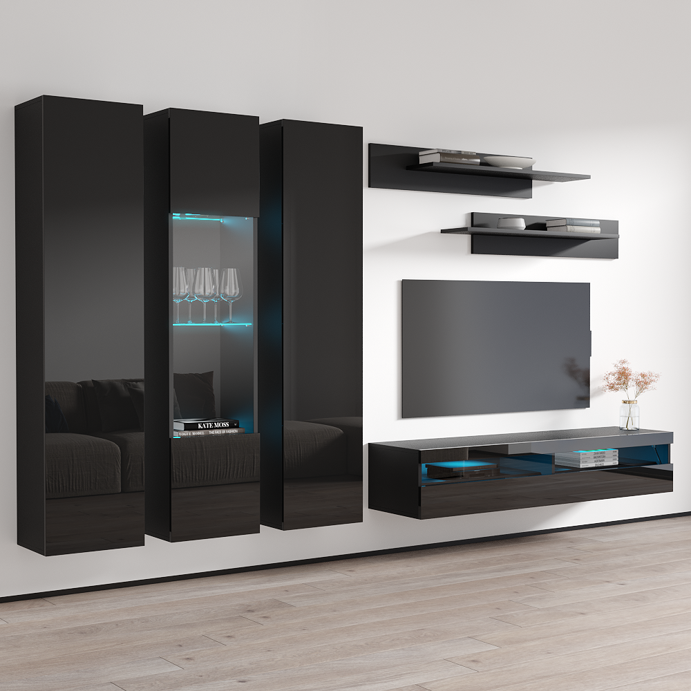 Fly C 35TV Floating Entertainment Center - Meble Furniture