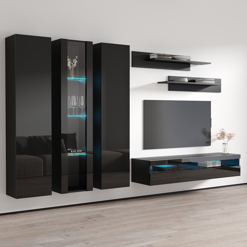 Fly C 35TV Floating Entertainment Center - Meble Furniture