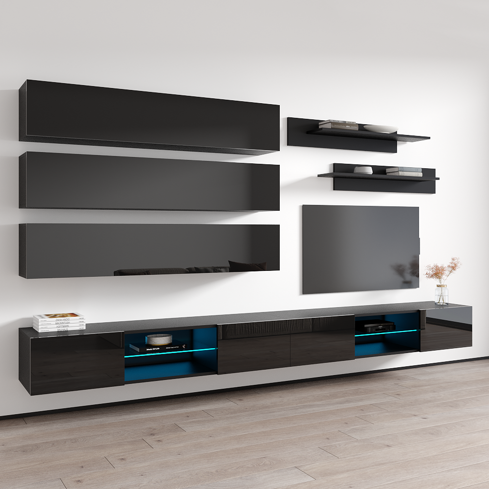Fly J 33TV Floating Entertainment Center - Meble Furniture