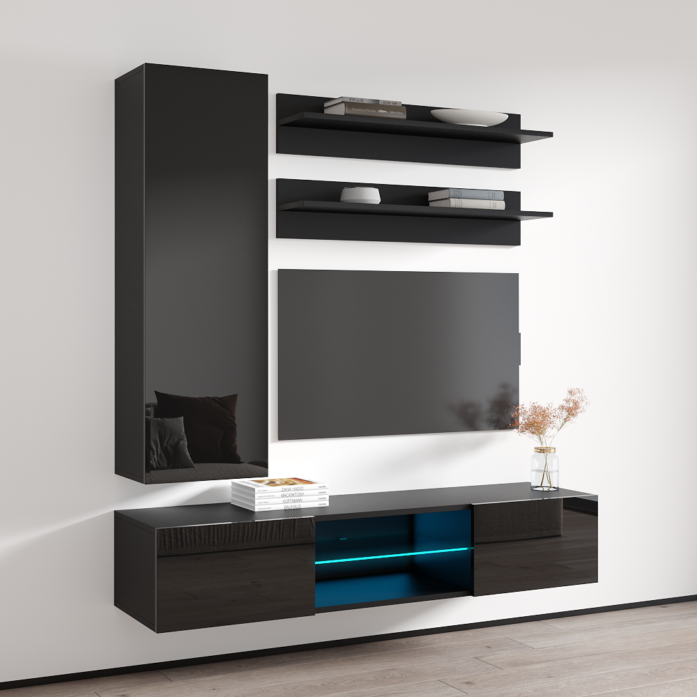 Fly H 33TV Floating Entertainment Center - Meble Furniture