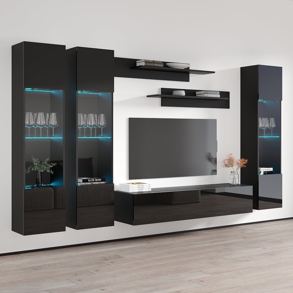 Fly C 30TV Floating Entertainment Center - Meble Furniture