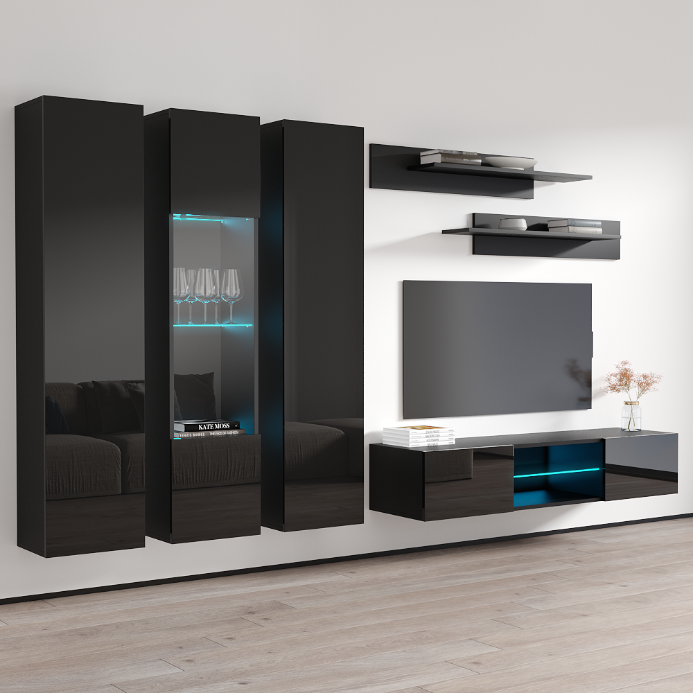 Fly C 33TV Floating Entertainment Center - Meble Furniture