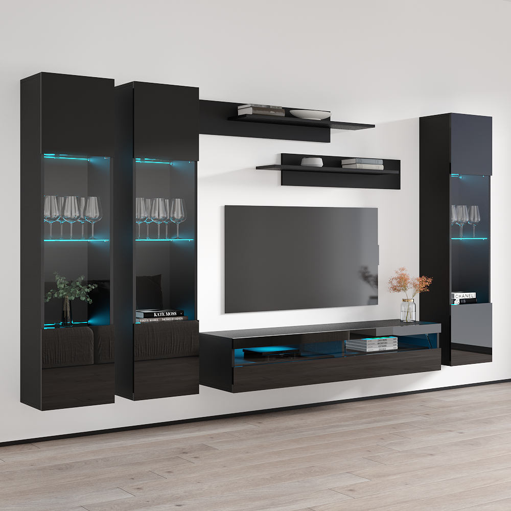 Fly C 35TV Floating Entertainment Center - Meble Furniture
