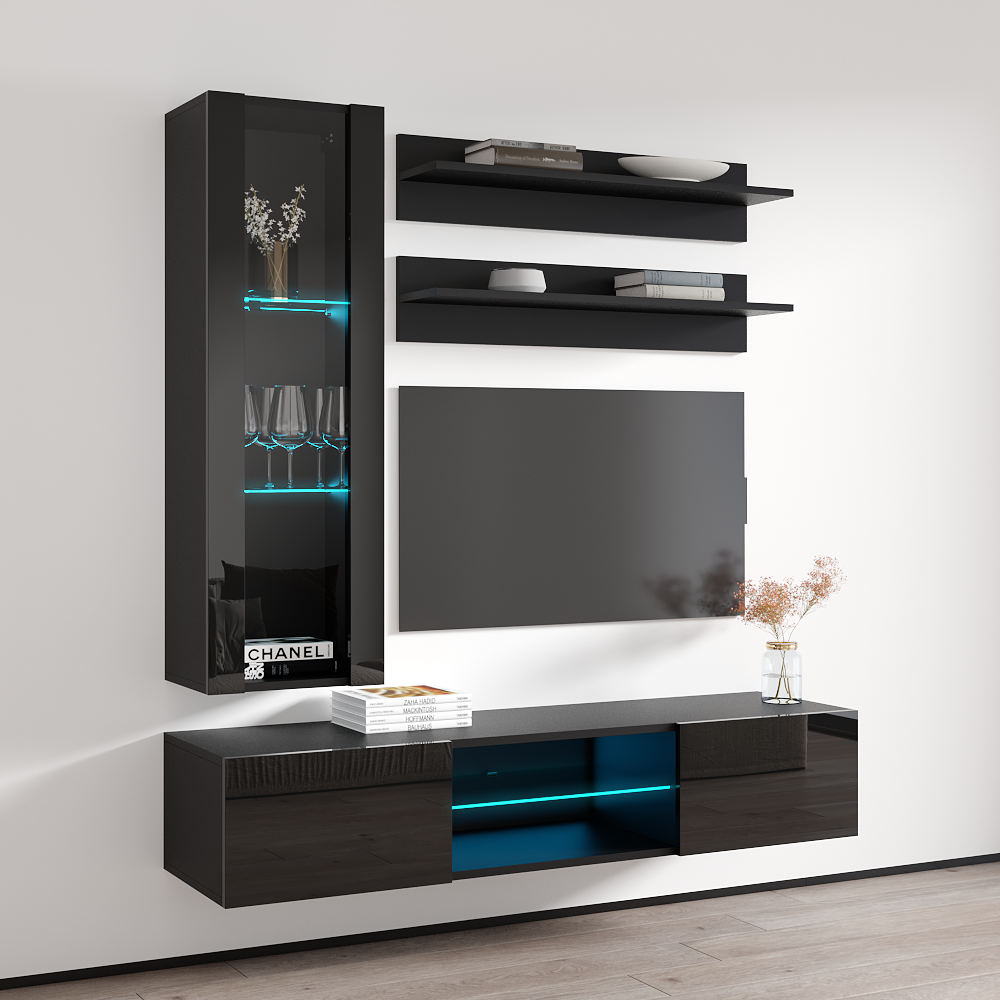Fly H 33TV Floating Entertainment Center - Meble Furniture