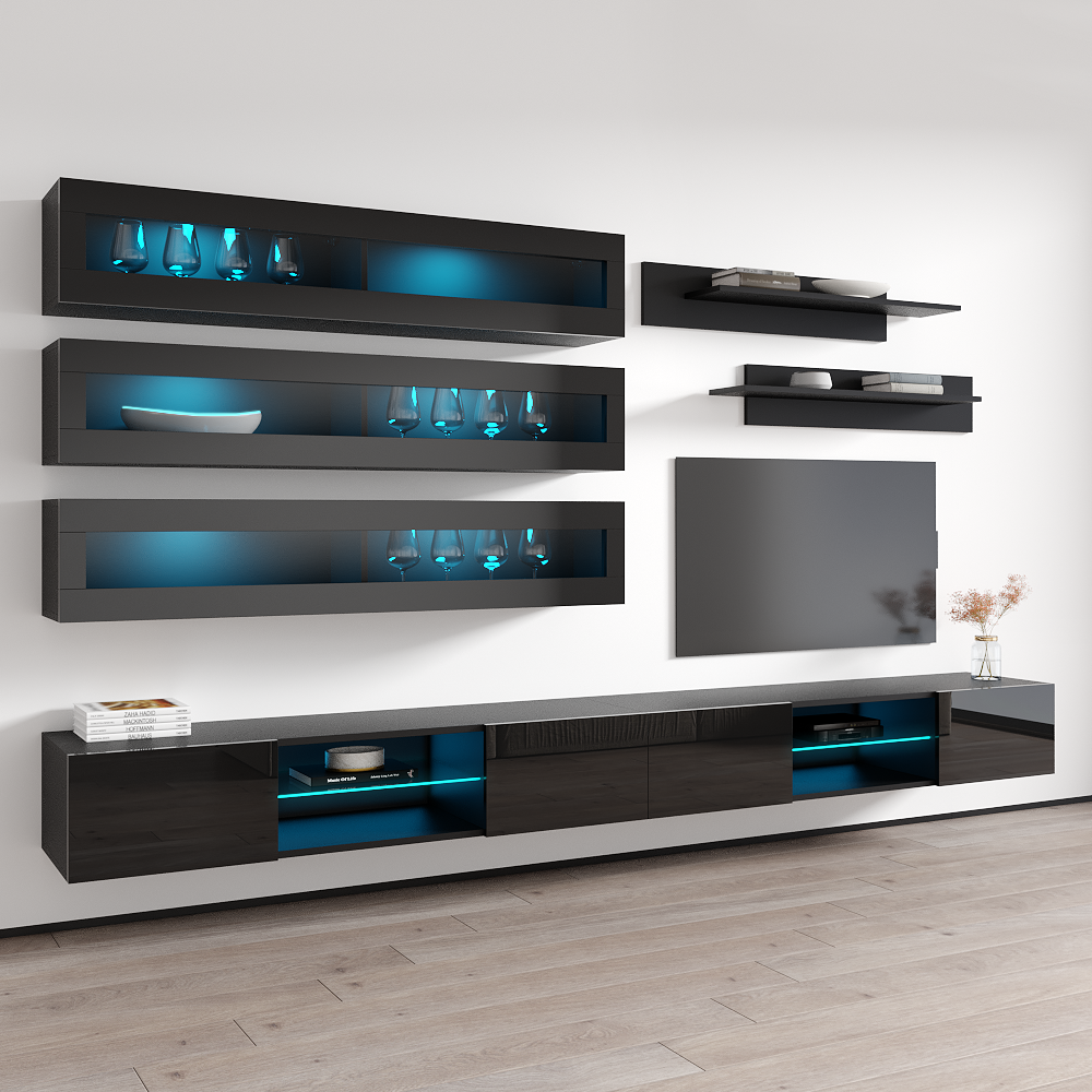 Fly J 33TV Floating Entertainment Center - Meble Furniture