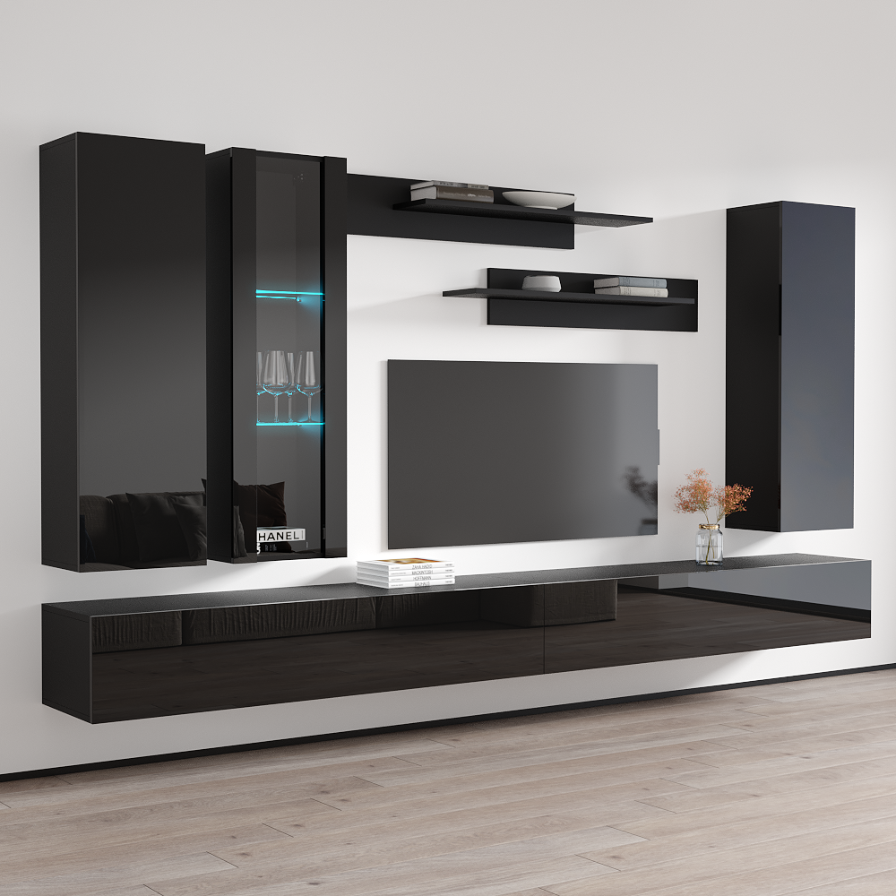 Fly E 30TV Floating Entertainment Center - Meble Furniture