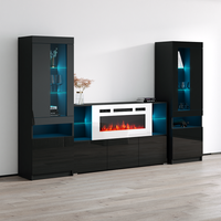 Komi WH03 Fireplace Entertainment Center - Meble Furniture