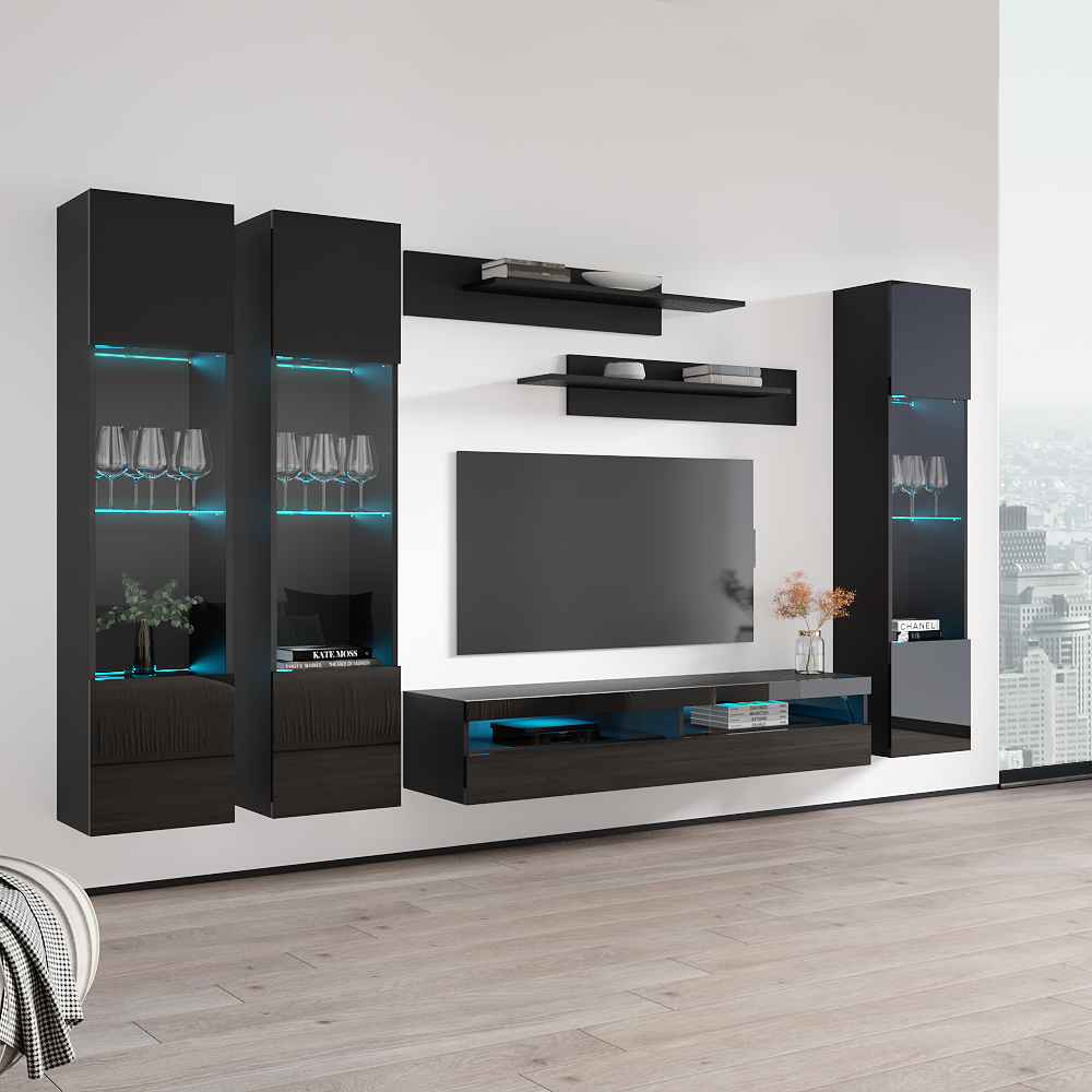 Fly C 35TV Floating Entertainment Center - Meble Furniture