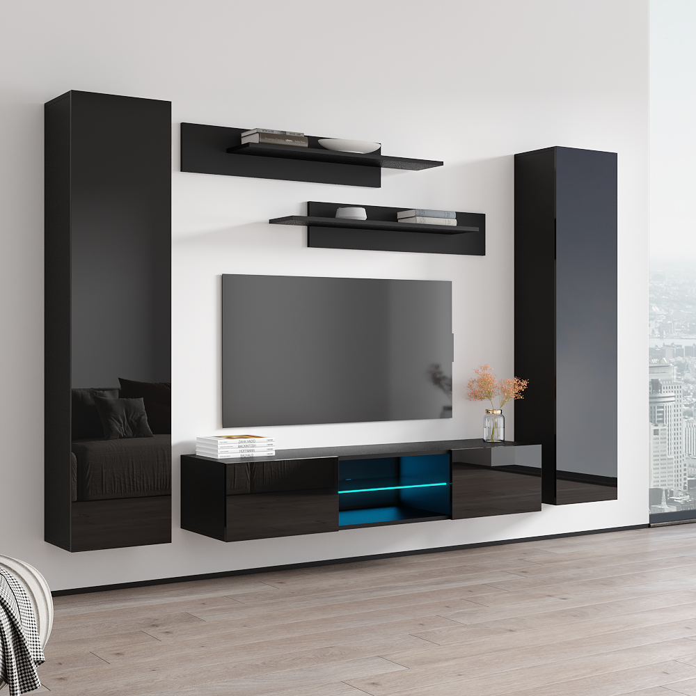 Fly A 33TV Floating Entertainment Center - Meble Furniture